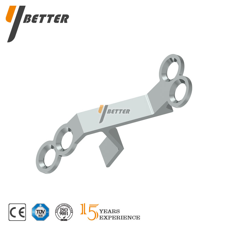 椎板成形鋼板（防滑脫T型）