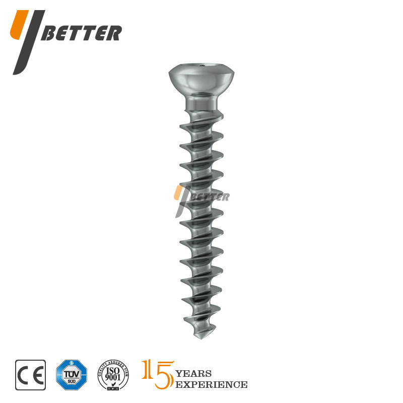 4.0金屬接骨螺釘（HB全牙）