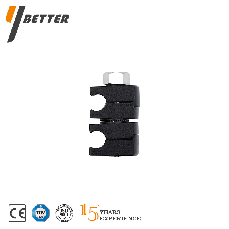 開口桿桿固定夾